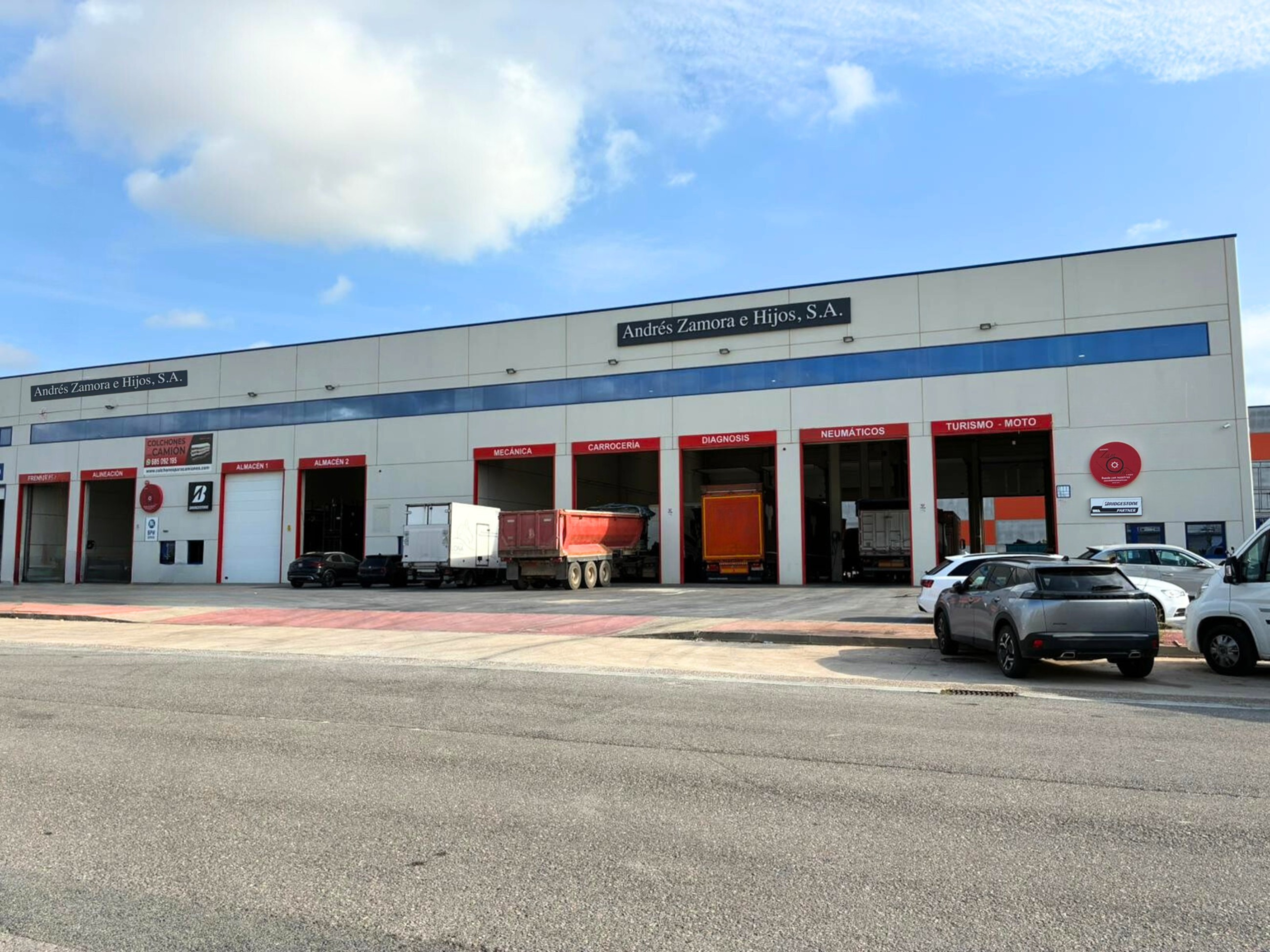 Taller mecánico y de neumáticos Andrés Zamora e Hijos en Sagunto